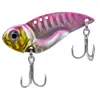 Weihe Sports Señuelo de Pesca Luya Metal Tease/Bou Vib 7.5G12G Señuelo Duro de Lentejuelas de Largo Alcance Anzuelo con Surco de Sangre Equipo de Pesca