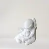 Decoração de Ornamentos Decorativos de Estátua de Menina e Coelho de Novo Produto Transfronteiriço Estilo Nórdico Decoração de Entrada de Quarto Decoração Nórdica