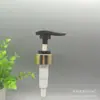 32 Dientes 33 Dientes Aluminio Dorado y Negro Bomba de Loción Cuerpo de Bomba Roscado Loción Champú Gel de Ducha Acondicionador Bomba de Lavado y Cuidado