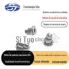 Rebite Sólido de Aço Inoxidável Tipo Degrau Suporte para Janela de Correr Parafuso 304 Suporte Deslizante Não Padrão para Escadas e Portas
