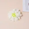 Flores de Dália Artificiais para Decoração de Casa, Flores de Seda Artesanais DIY, Arranjos Florais Decorativos, Acessórios, Flores de Seda