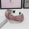 Nova Faixa de Cabeça Simples de Tecido com Aba Larga Estilo Coreano Faixa de Cabelo Enrolada Coreana para Lavar o Rosto Acessório de Moda para Adultos Feito à Mão