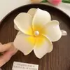 YHJ Accesorios para el Cabello Nuevo Clip para el Cabello Flor de Huevo Ambiente de Celebridad de Internet Clip de Flor Parte Trasera de la Cabeza Clip Tiburón para el Cabello Clip para el Cabello