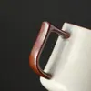 Taza de té Ru kiln con tapa, taza individual en caja de regalo, adecuada para uso personal en casa, regalo de empresa, se puede personalizar con logo