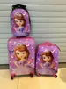 Nueva moda 18 pulgadas 20 pulgadas caricatura linda rueda universal para reducir la carga de la mochila de los estudiantes de primaria maleta infantil maleta de viaje