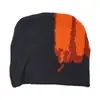 Gorro jacquard de retrato estilo Ins, gorro de punto con retrato de personaje retro en blanco y negro, gorro de nicho estilo callejero para clima frío de otoño e invierno