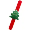 Pequeños Regalos Infantiles, Anillo a Presión Creativo, Pulsera de Peluche de Papá Noel, Anillo a Presión, Pequeños Regalos para Disfraces de Actividad de Jardín de Infancia