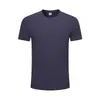 Camiseta de Cor Sólida com Gola Redonda e Manga Curta Dupont Sorona 200g 40 Contagens Padrão Personalizado Uniforme de Classe Roupa de Trabalho com Impressão de Logo