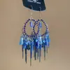 Pendientes de gota con incrustaciones de diamantes transfronterizos europeos y americanos, pendientes de lujo de alta gama, accesorios para orejas de moda de nicho, venta al por mayor desde fabricante de Yiwu