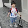 Conjunto de verano de Ultraman para niños, conjunto de manga corta con cuello camisero, nuevo y elegante conjunto deportivo tipo polo de verano 2026 para niños