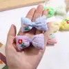 Clip de Mariposa Relleno de Algodón Estilo Japonés Cuerda de Tela para el Cabello DIY Pasador Tocado Calcetines Decorativos Bolsa Funda para Teléfono Móvil Accesorios para Ropa