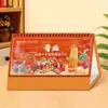 Calendário Personalizado 2026 China Ping an Insurance Ano do Cavalo Edição Corporativa Calendário Mensal Personalização da Empresa Em Estoque Publicidade
