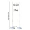 Celebridad Cibernética Columna de Bolas de Panal Arco de Globos Varilla de Cristal 30cm Diseño de Habitación de Boda Fondo de Boda para Dormitorio Decoración de Boda