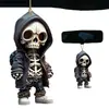 Nuevo colgante de calavera transfronterizo para coche, decoración creativa para Halloween, colgante plano de acrílico.