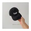 Gorra de Béisbol Vaquera Lavada Estilo Coreano para Niños, Unisex con Letras Bordadas, Gorra de Mezclilla de Alta Calidad para Todas las Estaciones