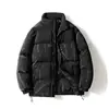 Chaqueta de algodón de invierno nueva para hombre talla grande, marca de moda, versátil, forrada de polar, abrigo de algodón engrosado, ropa de abrigo E no