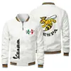 Primavera 2025 Comercio Exterior Transfronterizo Ropa de Hombre Logo de Motocicleta Ligera Casual Chaqueta de Hombre Abrigo de Béisbol Top para Hombre