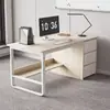 Escritorio de Oficina Moderno Sencillo con Cajón Escritorio para Computadora Estación de Trabajo para Personal de Oficina Muebles de Oficina Comerciales
