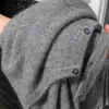 Suéter de Punto Versátil de Color Sólido con Cuello Redondo Suave para Mujer, Nuevo Chic Holgado Abrigo Cárdigan Otoño/Invierno 2026