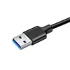 Cabo de Dados USB 3.0 para Tipo-C Personalizado de Cabeça Única Transmissão de Alta Velocidade 10Gbps Carregamento Rápido 3A 60W Cabo de Carregamento para Celular