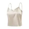 Procesamiento Personalizado Conjunto de Ropa de Casa Yuyue de Seda de Morera de 19 mm Camisola Refrescante Doble con Cuello en V Ropa de Casa