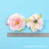 Flor Artificial Peônia 12cm Cabeça de Flor Grande DIY Material para Headdress Artesanal Tecido de Seda Flor Falsa Decoração de Casa Adereços para Fotos