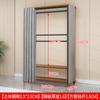 Arara de Roupas Estilo Aberto para Uso Doméstico, Cabideiro para Quarto, Guarda-Roupa Espessado e Reforçado, Closet de Metal Simples de Chão