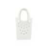 Bolso de Agujeros de Eva Dopamina Estilo Coreano, Accesorio DIY, Bolso de Mano de Moda, Bolso de Playa para Niña