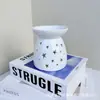 Horno de Aromaterapia Creativo Hueco Artesanía Luz de Vela para el Hogar Cerámica de Lujo Horno de Aromaterapia con Aceites Esenciales Compacto Purificación del Aire