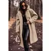 Outwear Feminino Amazon [Lista de Compras Manual] Outwear de Lã Longo com Capuz Quente Outono e Inverno Amazon