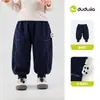 Tecnología AntiestáticaPantalones Casuales de Otoño para Niños Dudu Pantalones Largos para Niños Pantalones Jogger Cálidos de Otoño para Niñas