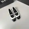 Zapatos Mary Jane Cuadrados Acolchados de Flor de Camelia que Aumentan la Altura 5 cm para Mujer, Nuevos Zapatos de Correa Única Color-Bloque Estilo Francés 2025