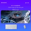 Tapete de Mesa para Teclado com Ilustração 2D Temática de Cobra, Tecido Liso de Alta Densidade, Mouse Pad para Uso no Escritório e em Casa, OEM de Fábrica
