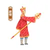 Juguetes de Marionetas de Sombra de Pekín Viaje al Oeste Marioneta de Madera de Sombra Marioneta de Sun Wukong Figuras Pequeñas Souvenir Especial para Niños Regalo