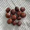 Estilo Étnico Cascabel de Cáscara de Fruta Natural Accesorios de Cuentas Hechos a Mano para Bricolaje Colgante de Cuentas de Madera Paquete de Materiales Pulsera Collar para Mujeres