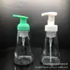 Botella cónica de 350 ml botella de plástico PETG con bomba de espuma botella bomba para loción botella para mousse limpiador facial botella rociadora para jardinería