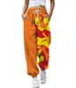 Pantalones casuales de retazos con estampado de animales, estilo europeo y americano, cordón, para mujer, corte holgado, tobillos cónicos, pantalones de chándal, disponibles en Amazon