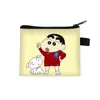 Nuevo Monedero de Dibujos Animados Crayon Shin-Chan para Estudiantes Hombres y Mujeres Bolsa de Almacenamiento de Poliéster Bolsa de Almacenamiento Personalizada de Moda Venta al por Mayor Caliente