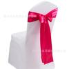 Cintas de satén, cintas de satén, cintas de seda, flores para el respaldo de las sillas de boda, fundas para sillas, lazos, cintas para sillas, decoración de sillas de comedor, boda