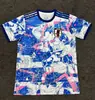 24252526 Camisa Edição Especial Seleção Nacional Futebol Nova Manga Curta Esportiva Camiseta Treino Torcedor Secagem Rápida Anime
