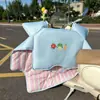 Funda cortavientos engrosada de invierno para patinete eléctrico, protector de hombro impermeable y cálido con forro de felpa a prueba de frío para bicicleta/motocicleta eléctrica, funda cortavientos