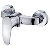 Válvula Mezcladora de Agua Caliente y Fría de Cobre Juego de Cabezal de Ducha para Baño con Interruptor de Grifo Doble para Tina