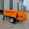 Fabricante Original Concreto com Agregado Grosso Argamassa Piso de Pedra Fina Bomba de Piso Bombeamento para Estrutura Secundária Bomba de Arraste Bomba de Transporte de Concreto