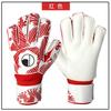 Luvas de Goleiro de Futebol Profissionais Fdsport, Luvas Antiderrapantes com Proteção para os Dedos em Látex para Crianças e Adultos para Treinamento e Competição