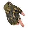 Luvas Táticas Meio Dedo para Fã Militar Masculina para Exterior Antiderrapante Resistente ao Desgaste Treinamento Forças Especiais Esportes Ciclismo Montanhismo Respirável