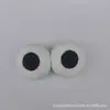 Ojos Bordados Premium con Pompones, Ojos para Juguetes de Peluche de Dibujos Animados Rellenos Hechos a Mano, Accesorios DIY, Accesorios Decorativos para Ropa