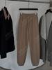 Pantalones de Chándal de Punto Yuran 25 Otoño/Invierno, Tejido Grueso con Forro Polar, Fibra Siro, Elásticos en la Cintura, Tacto Piel