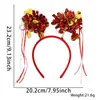 Amazon Diadema Día de San Valentín Tocado de Pluma Roja Suministros para Fiesta de Bodas Diadema de Polvo Dorado Amor Pasador Accesorios para el Cabello