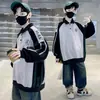 Ropa para Niños Ropa de Otoño para Niños Nueva Sudadera de Dibujos Animados con Cuello Redondo Tallas Mediana y Grande Ropa Básica Suelta y Bonita para Niños Primavera y Otoño 2025