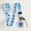Lanyard ajustable universal para teléfono móvil, colgante para teléfono móvil sin cuello, lanyard de cuerda de tela larga y ancha con colgante de dibujos animados